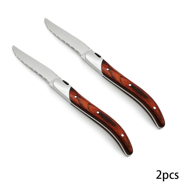 8.8\' Stainless Steel Steak Knives