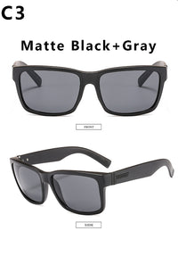 Retro big frame sunglasses color film sunglasses