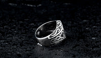 Fashion Steel Warrior Ring Ornament