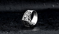 Fashion Steel Warrior Ring Ornament